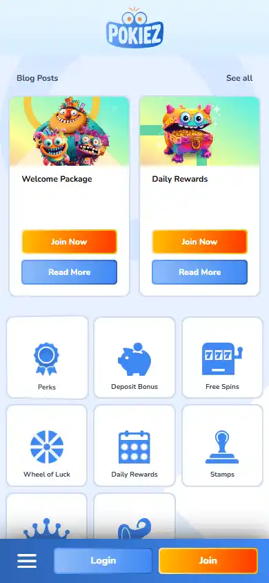 Pokiez Casino screenshot 4