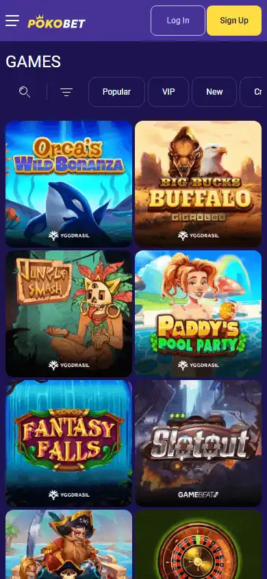 Poko.bet Casino screenshot 3