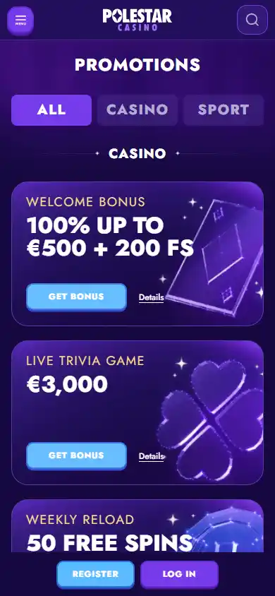 Polestar Casino screenshot 6