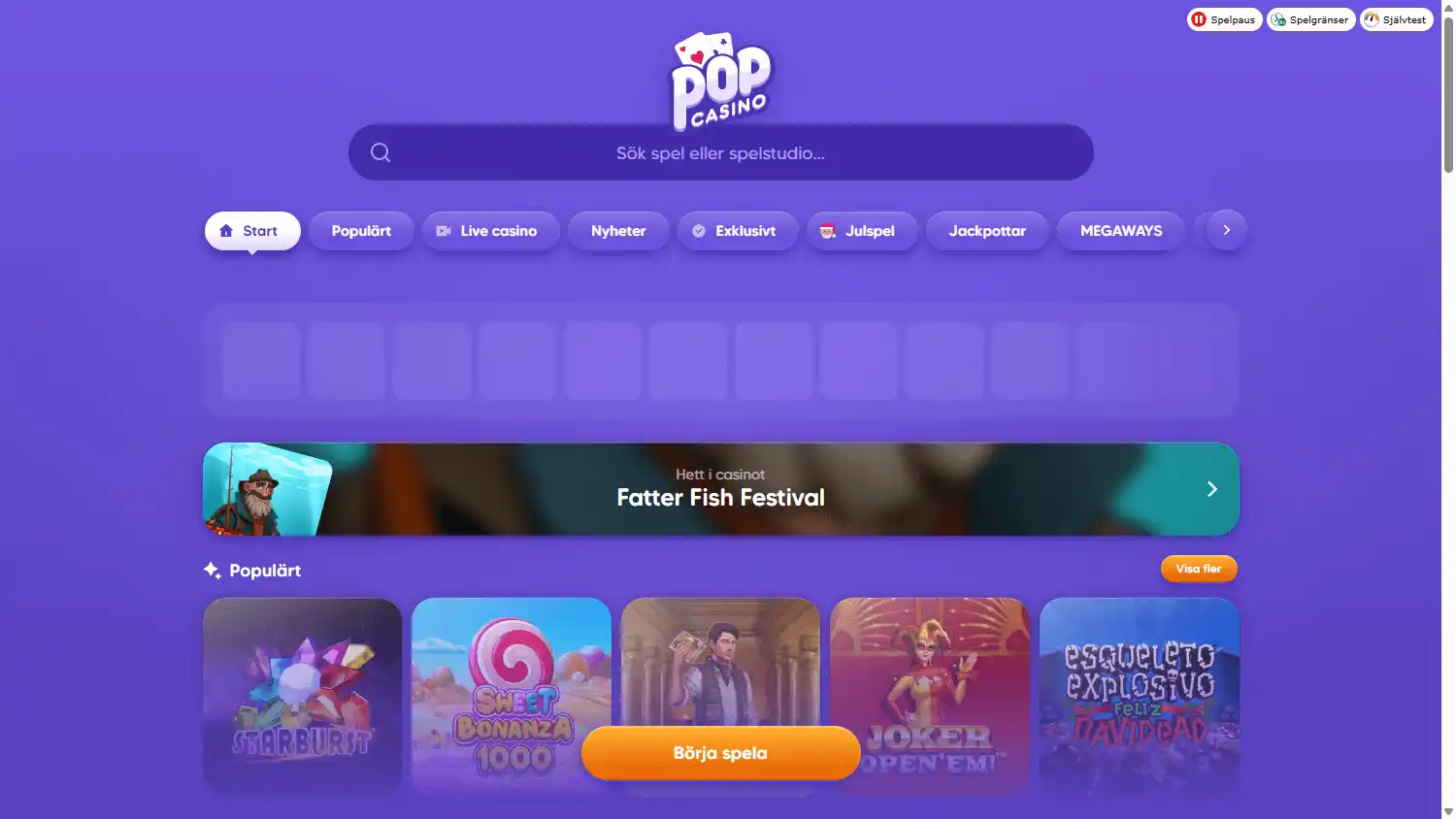Pop Casino screenshot 2
