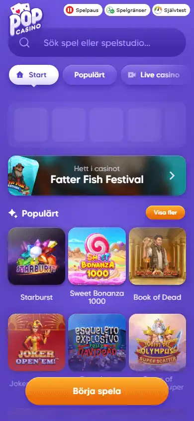 Pop Casino screenshot 4