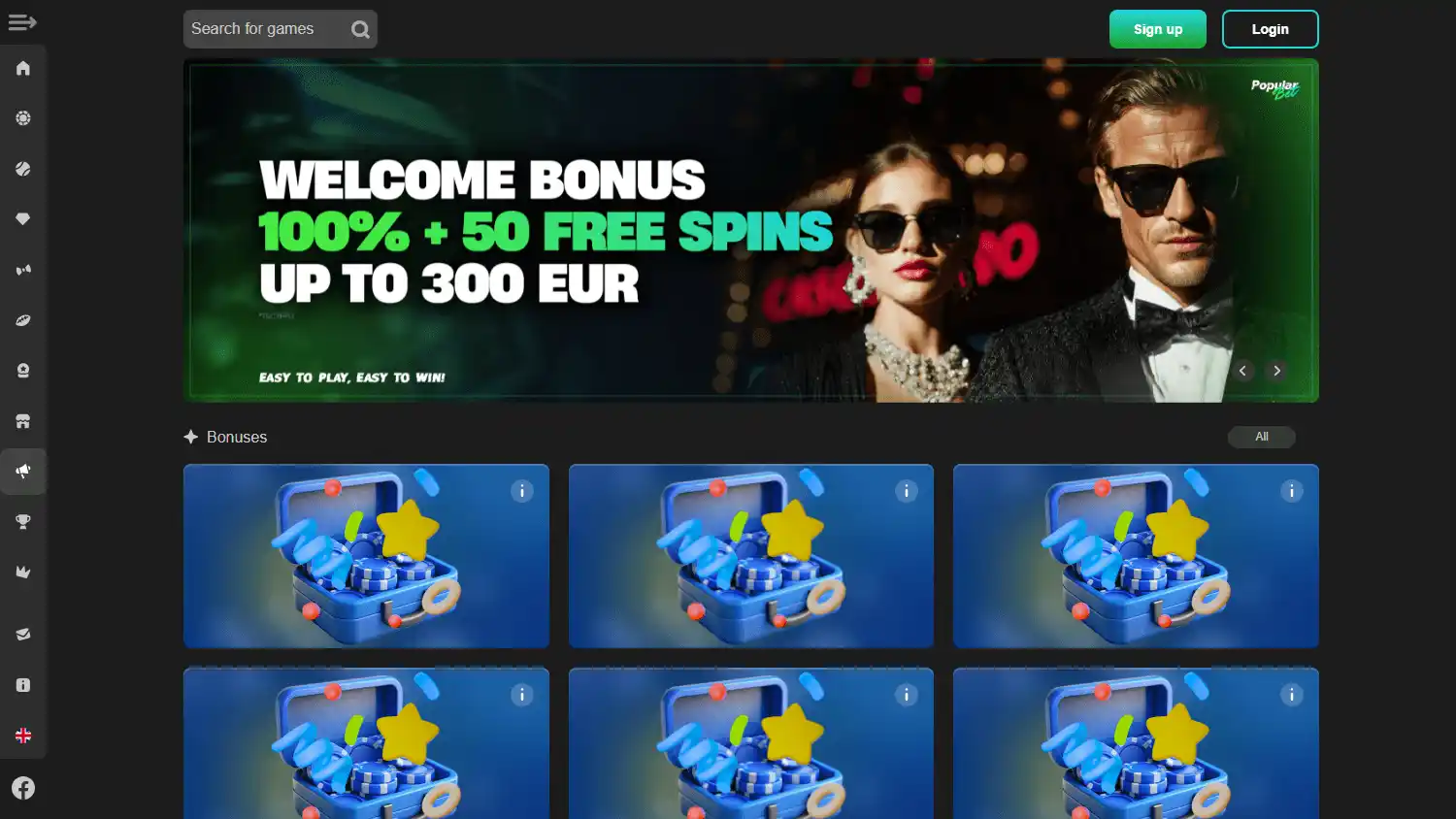 Popular Bet Casino screenshot 3