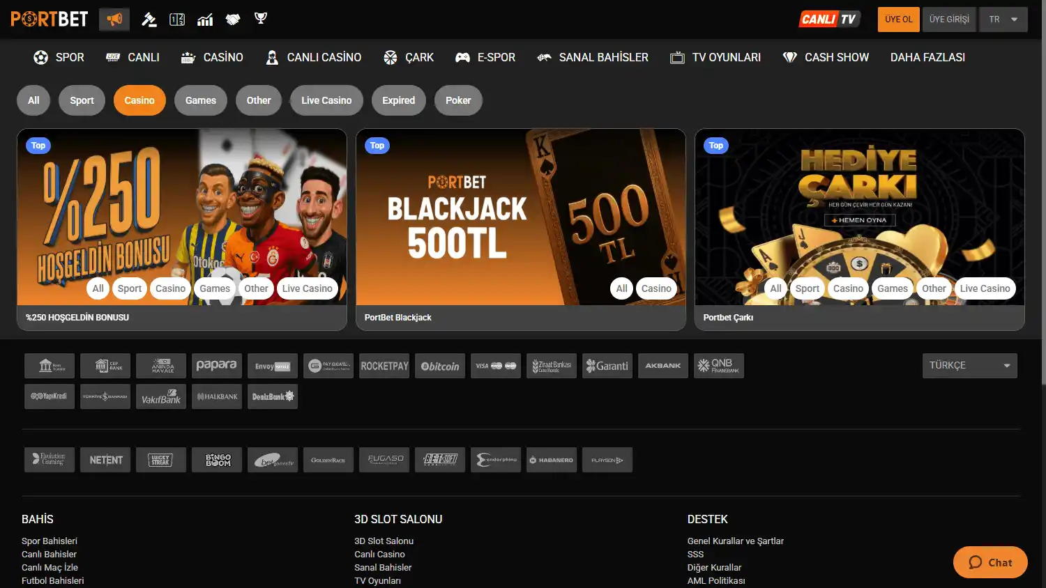 PortBet Casino screenshot 3