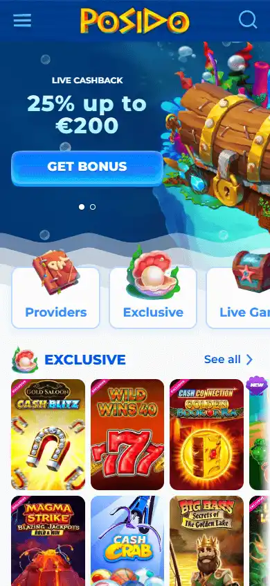 Posido Casino screenshot 5