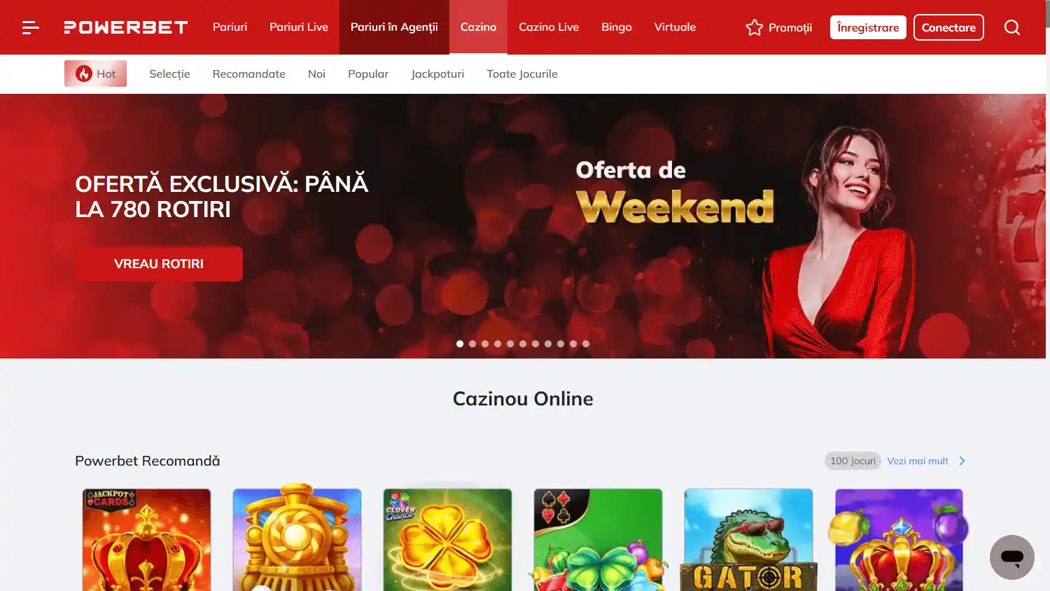 Powerbet Casino RO screenshot 2
