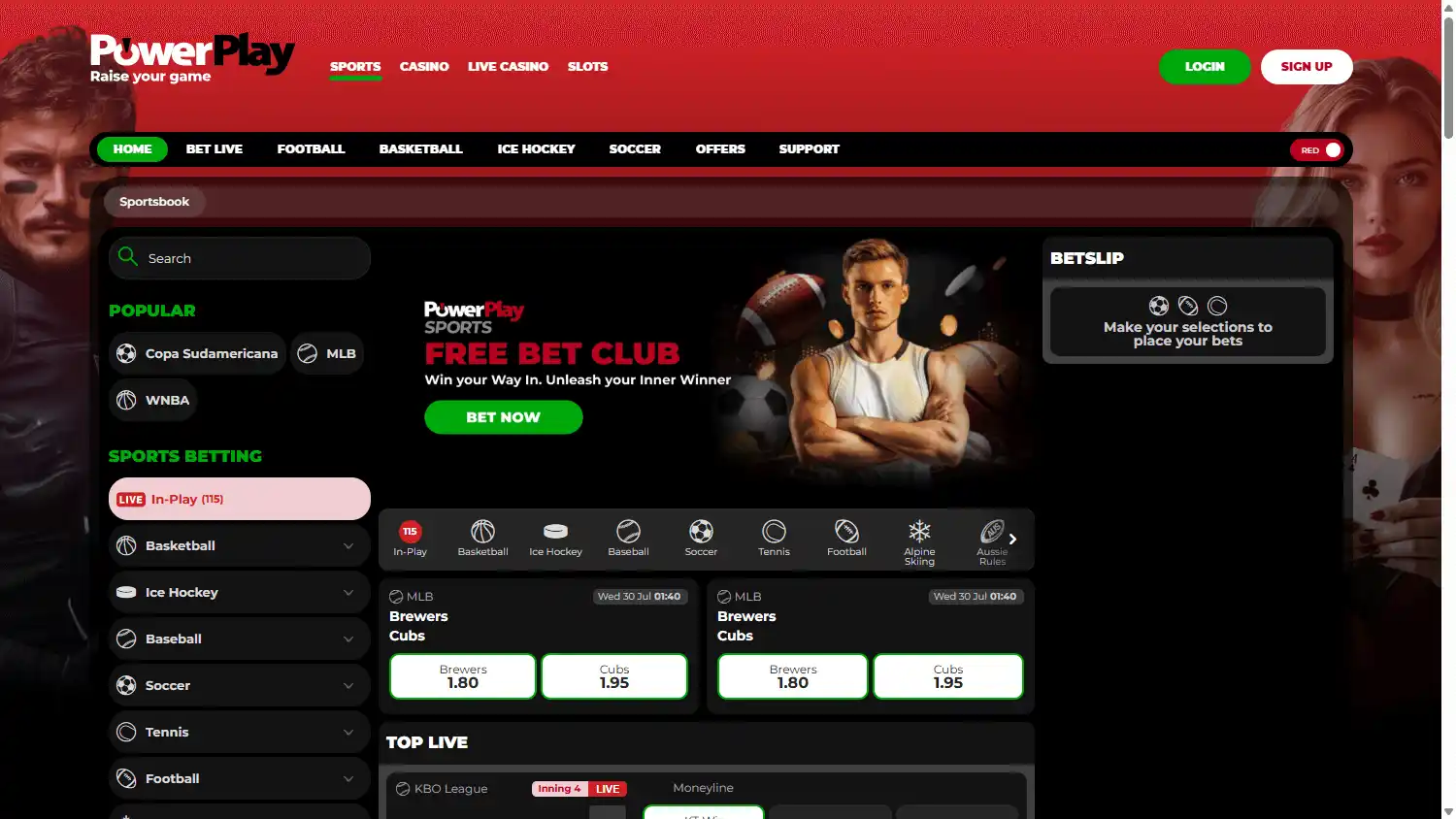 PowerPlay Casino screenshot 1