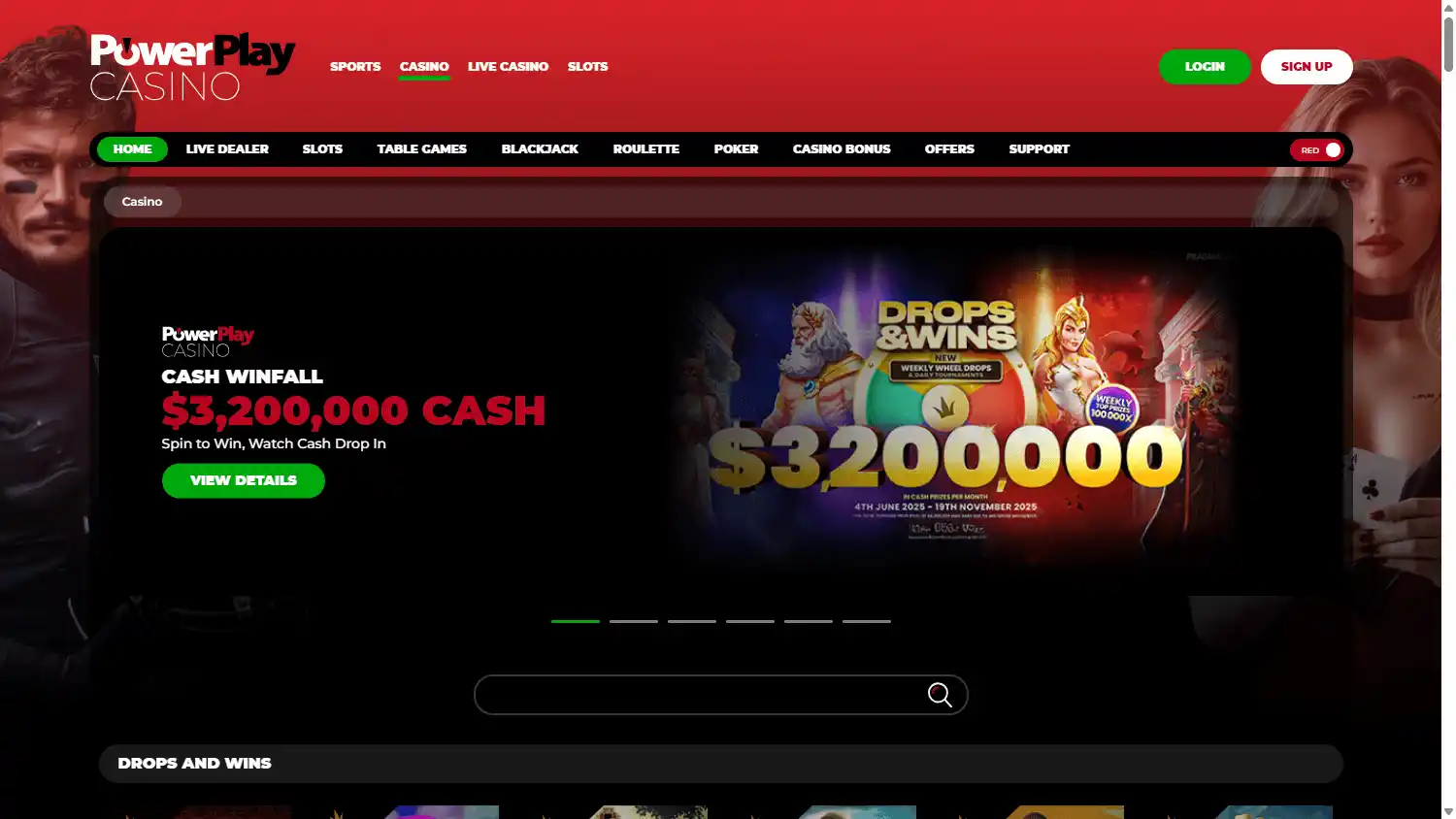 PowerPlay Casino screenshot 2