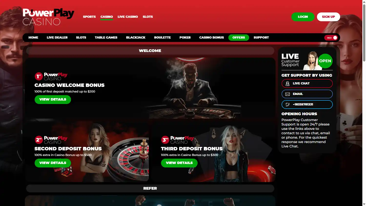 PowerPlay Casino screenshot 3