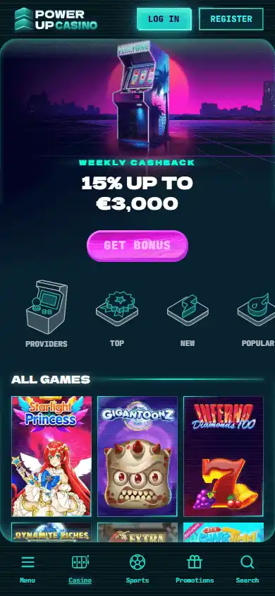 PowerUp Casino screenshot 5