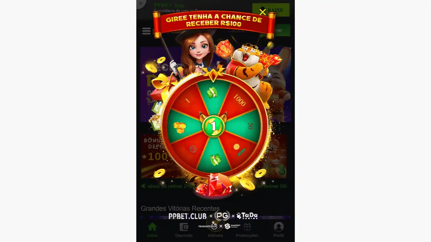 PP Bet Casino screenshot 1