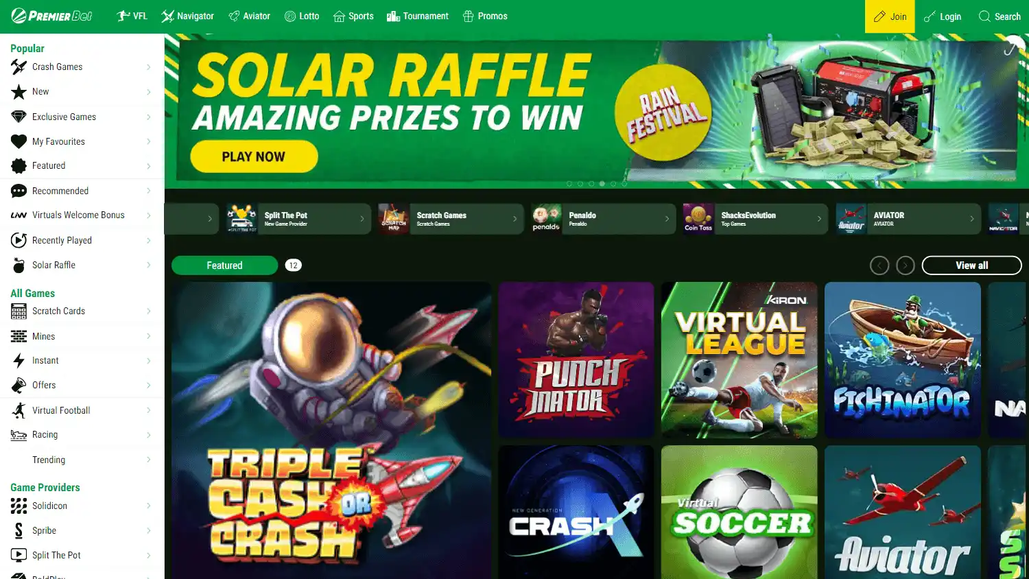 Premier Bet Casino screenshot 2