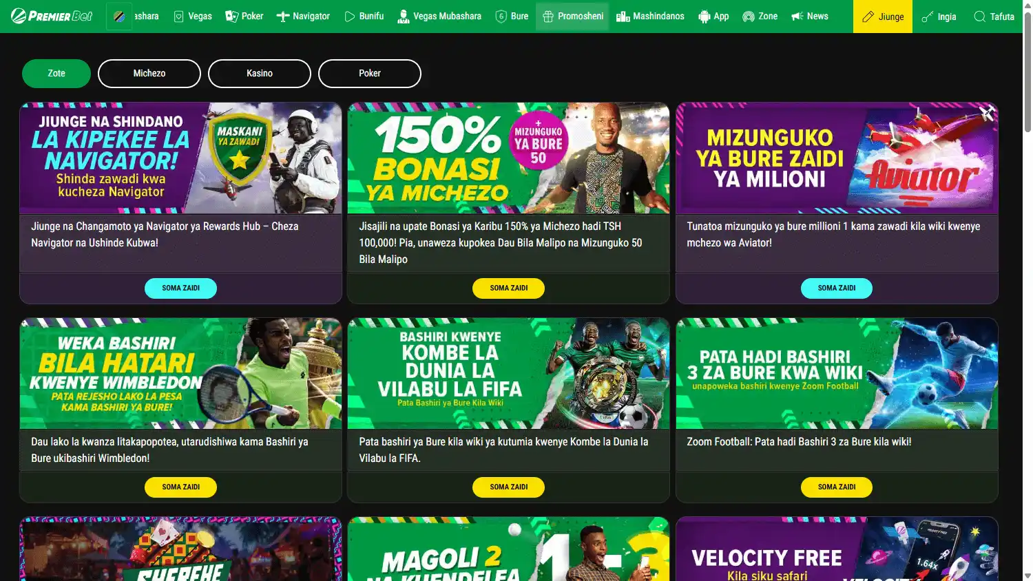 Premier Bet Casino screenshot 3