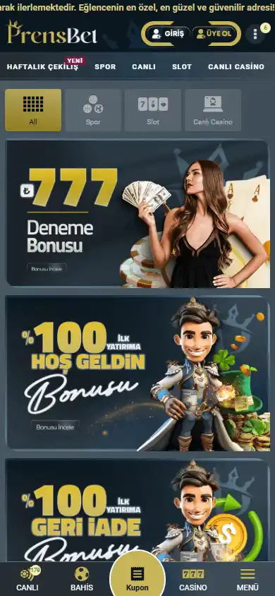 Prensbet Casino screenshot 6