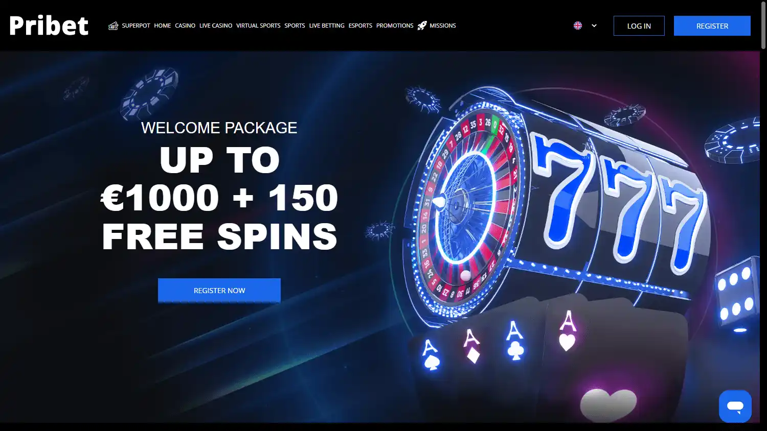 Pribet Casino screenshot 1