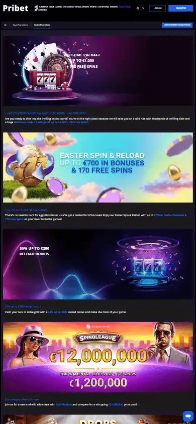 Pribet Casino screenshot 4