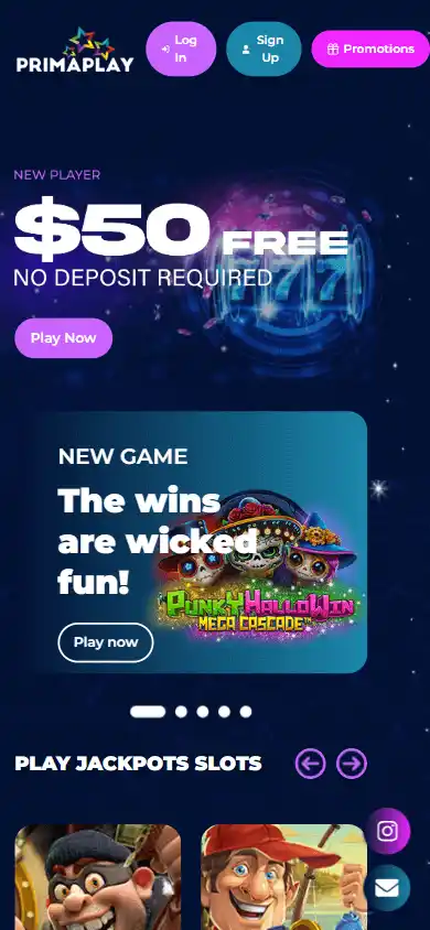 PrimaPlay Casino screenshot 4