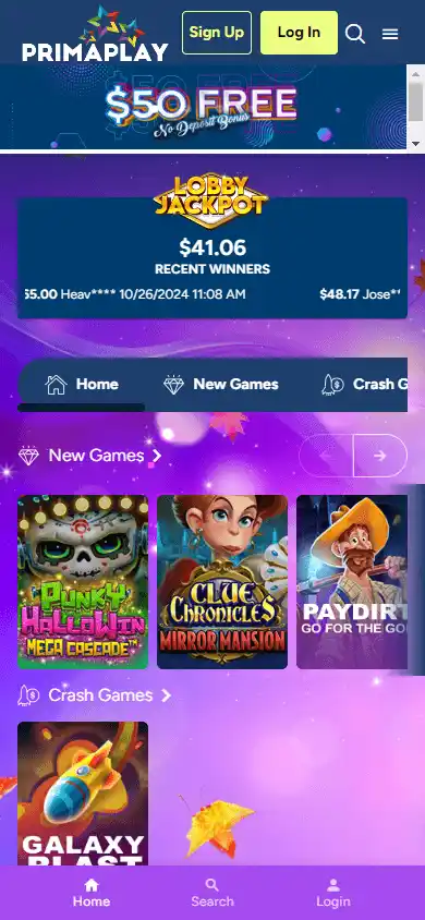 PrimaPlay Casino screenshot 5