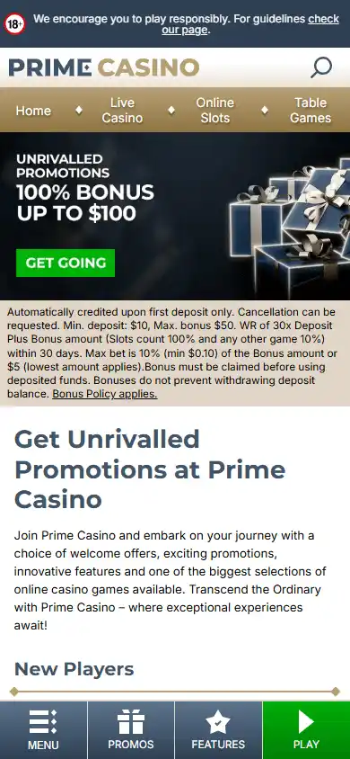 Prime Casino ES screenshot 7