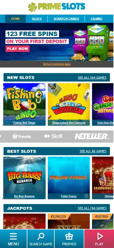 Prime Slots Casino DE screenshot 4
