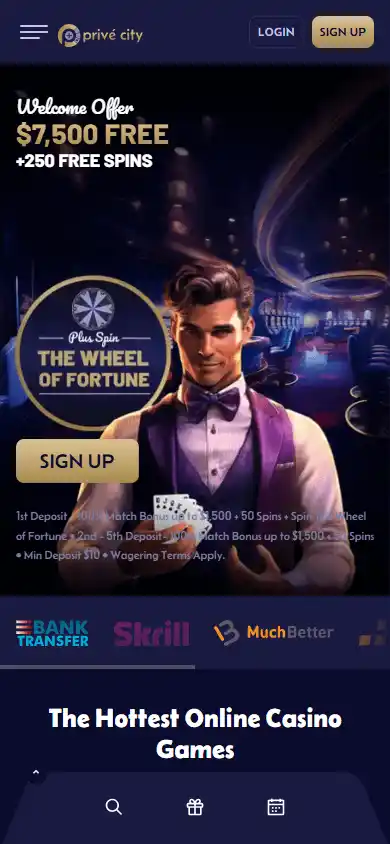 Prive City Casino screenshot 4