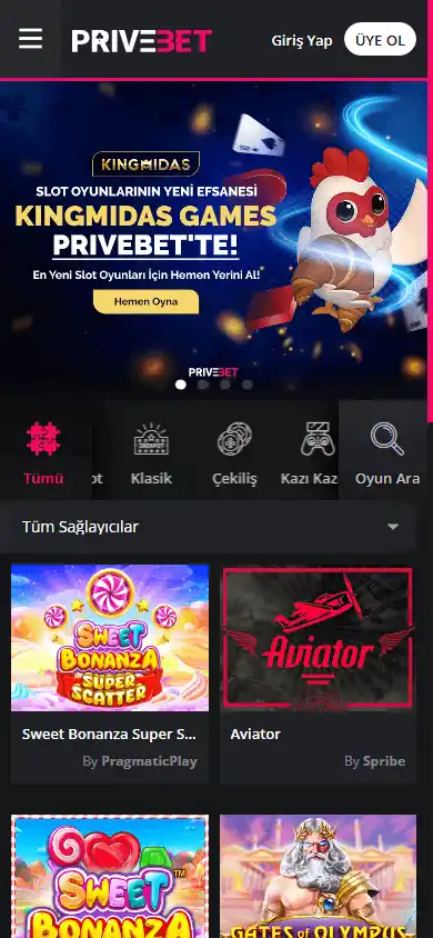 Privebet Casino screenshot 5