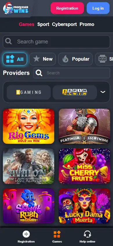 Professor Wins Casino screenshot 5