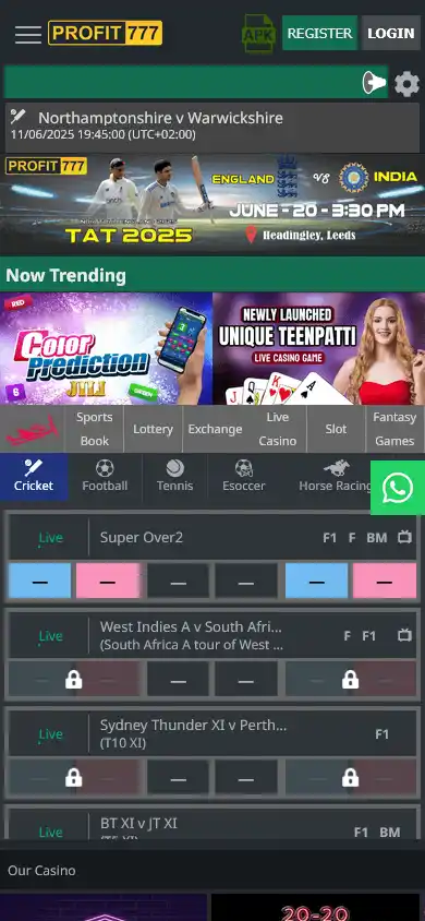 PROFIT777 Casino screenshot 3