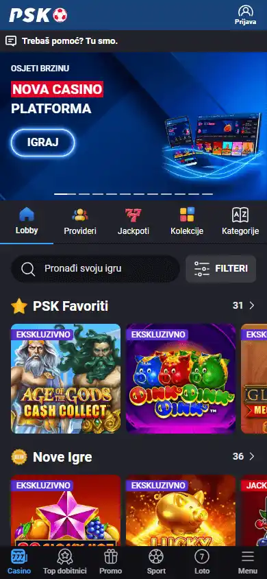 PSK Casino screenshot 5