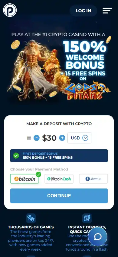 Punt Casino screenshot 4