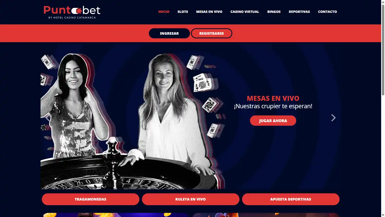 Punto.Bet Casino screenshot 1