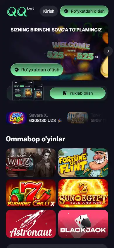QQBET Casino screenshot 4