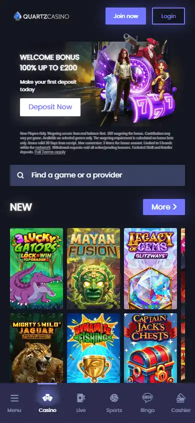 QuartzCasino screenshot 4