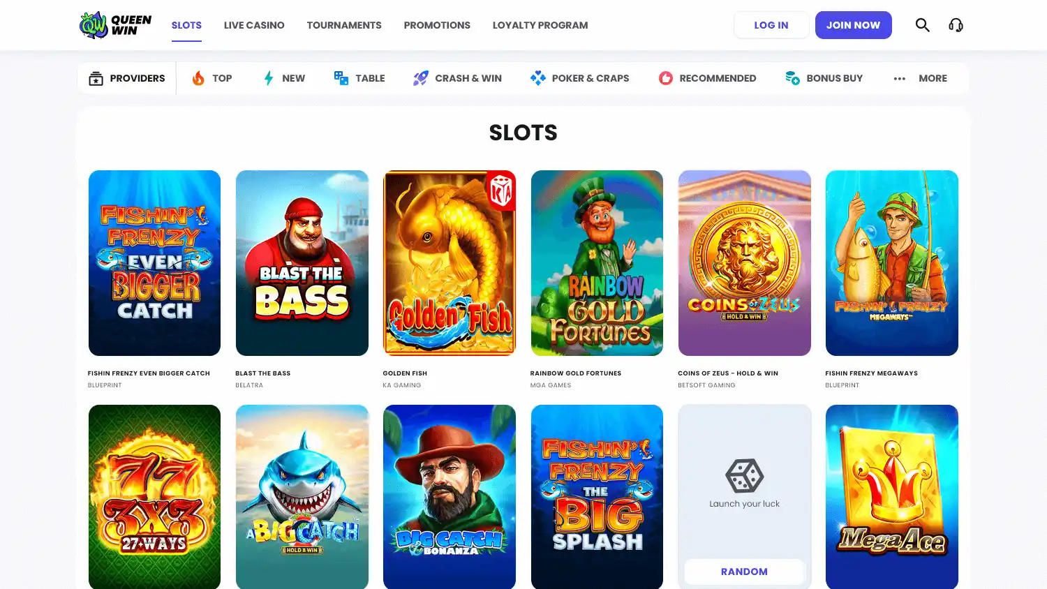 Queenwin Casino screenshot 2