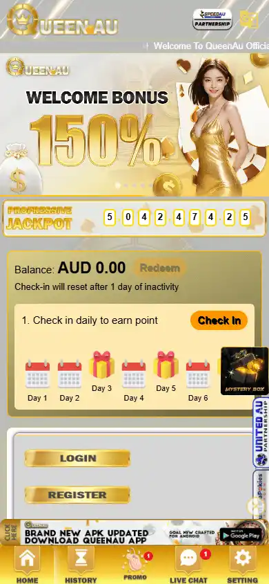 QueenAU Casino screenshot 3