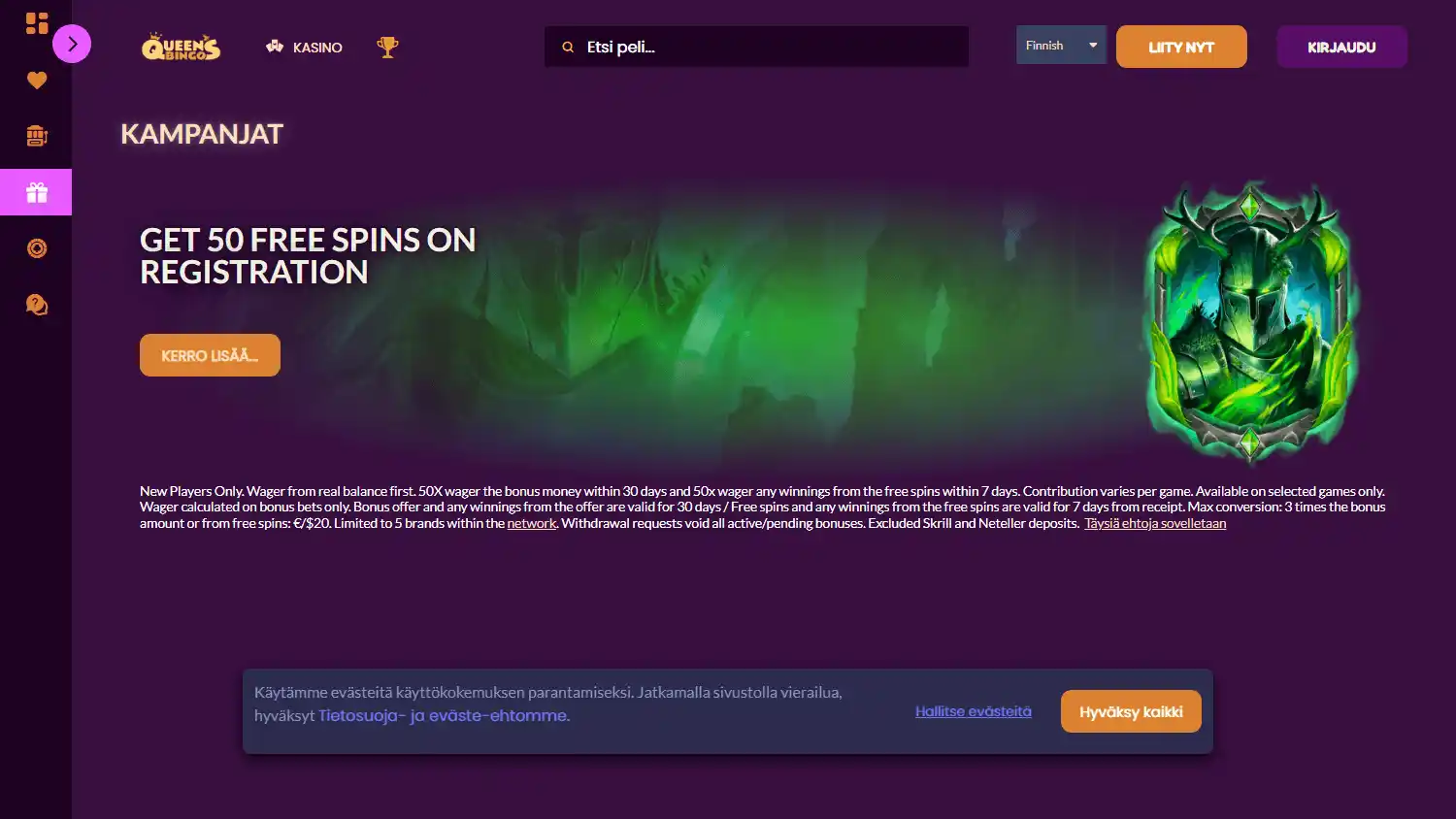 Queens Bingo Casino screenshot 3