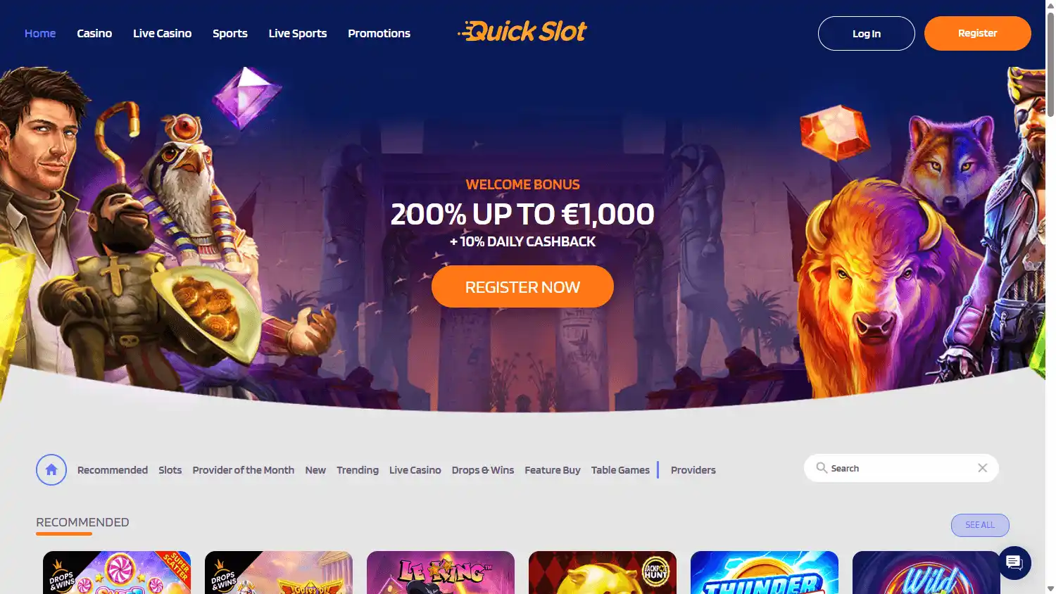 QuickSlot Casino screenshot 1