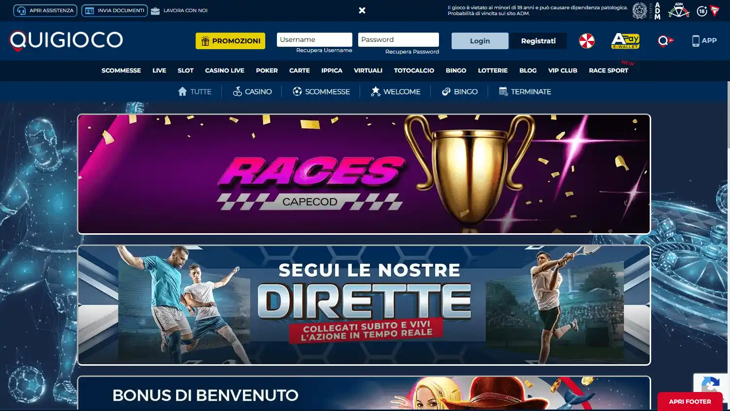 Quigioco Casino screenshot 4