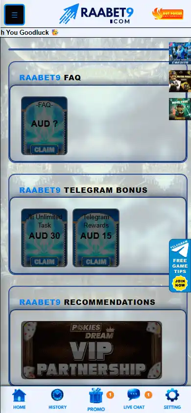 Raabet9 Casino screenshot 5