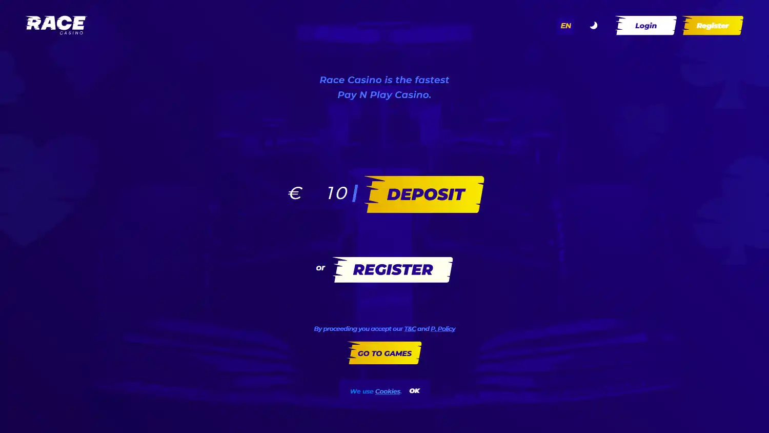 Race Casino screenshot 1