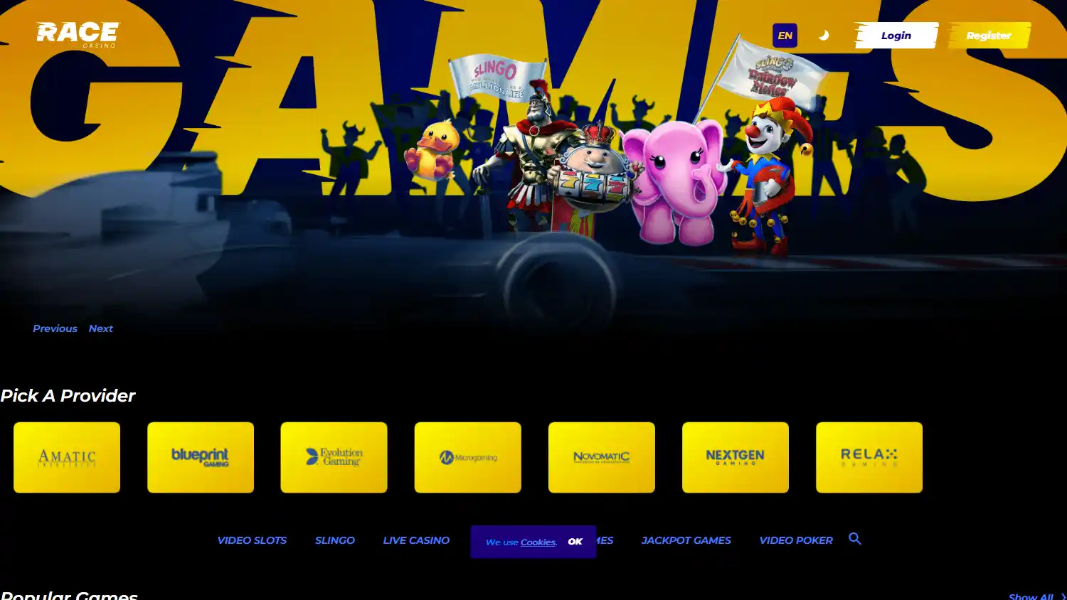 Race Casino screenshot 2