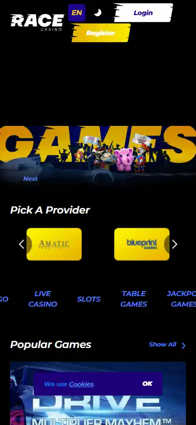 Race Casino screenshot 5