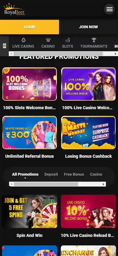 RaceJeet Casino screenshot 6