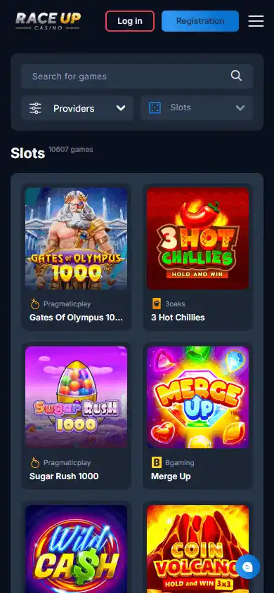 RaceUp Casino screenshot 5