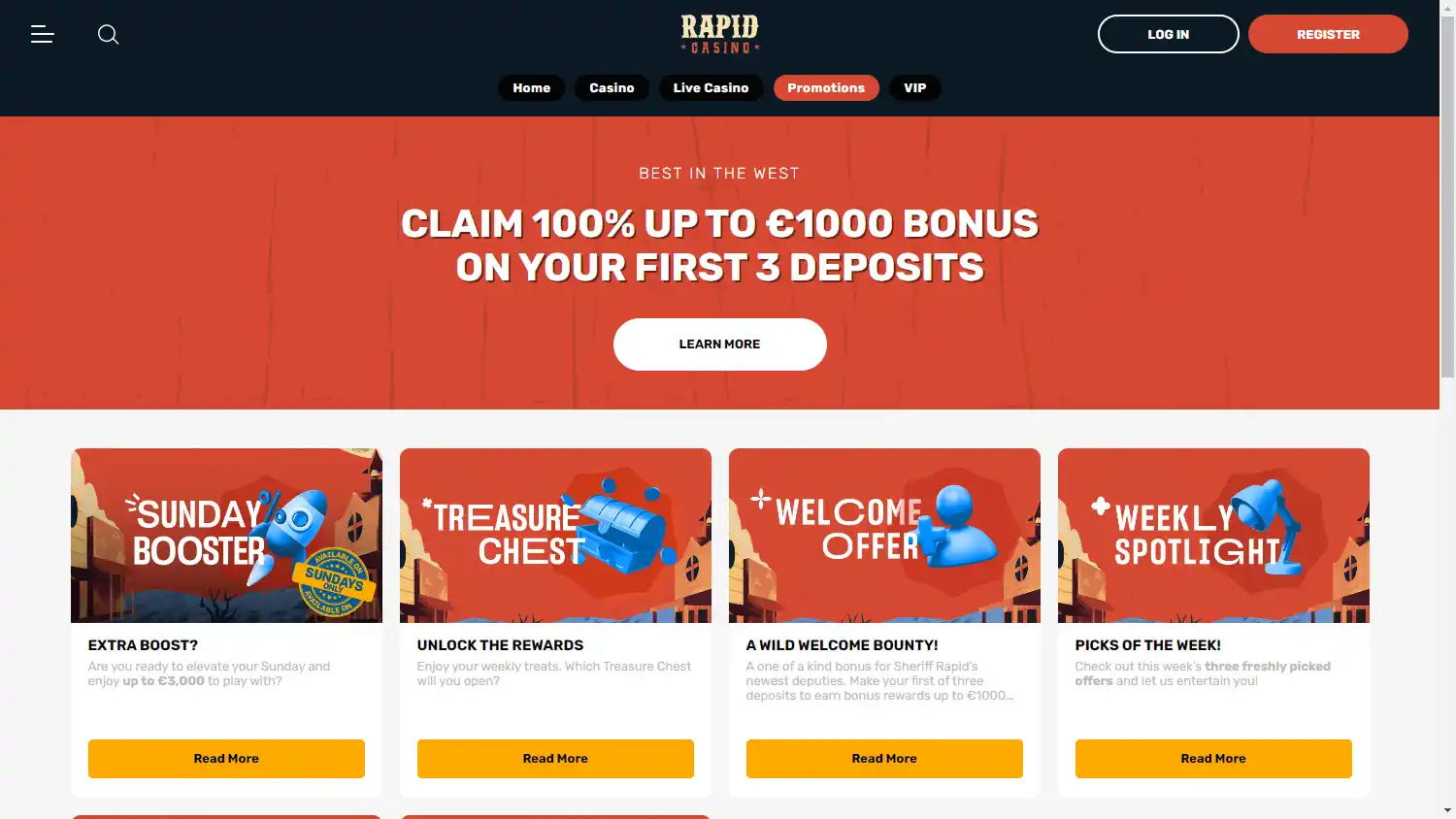 Rapid Casino screenshot 3