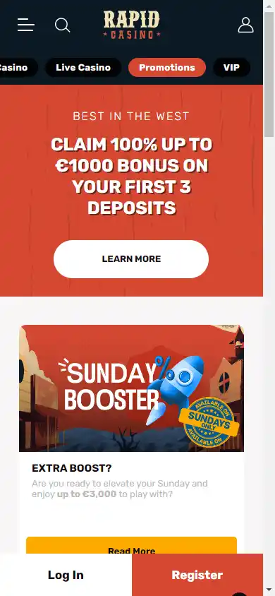 Rapid Casino screenshot 6