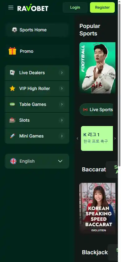 Ravobet Casino screenshot 4