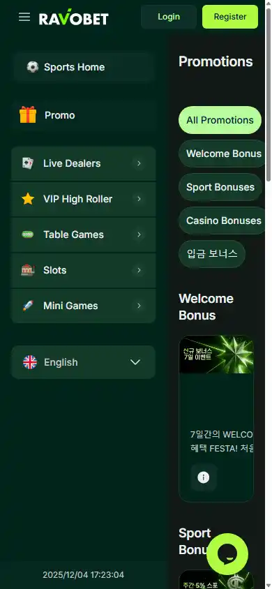 Ravobet Casino screenshot 6