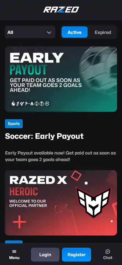 Razed Casino screenshot 6