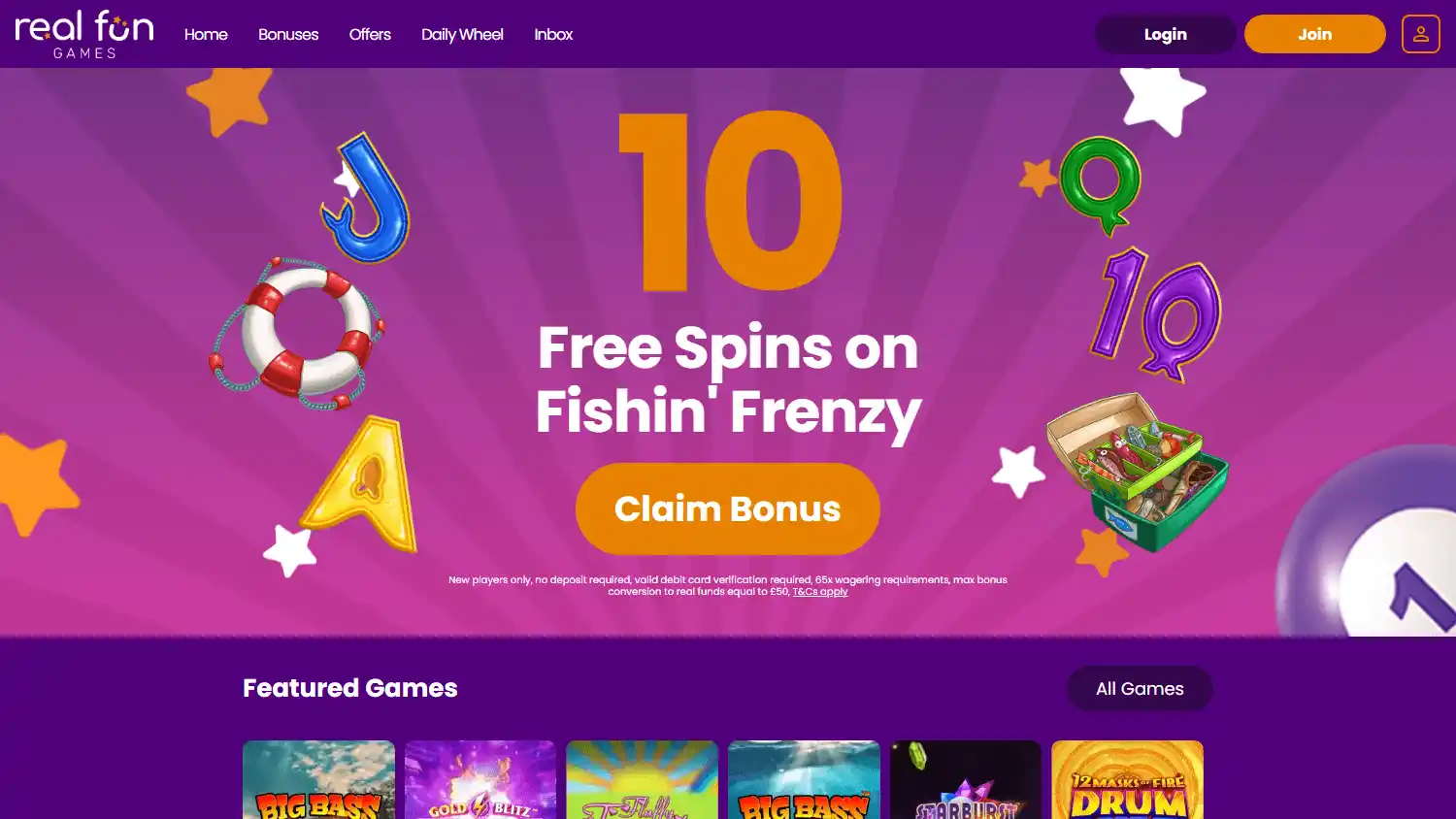 Real Fun Games Casino screenshot 1