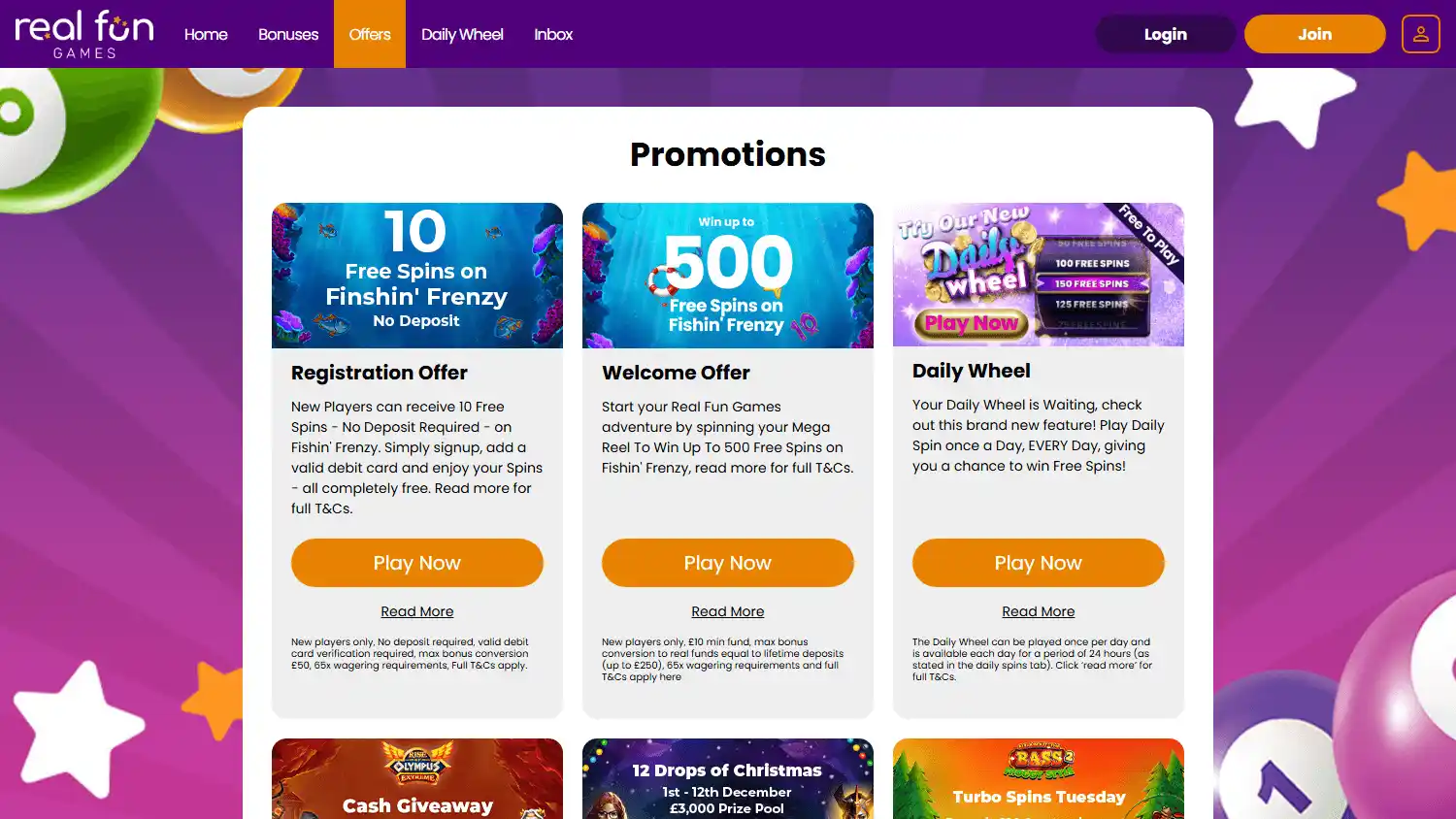 Real Fun Games Casino screenshot 3